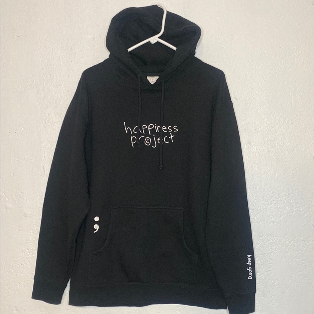 Black Hoodie. Happiness project 🙂
size L